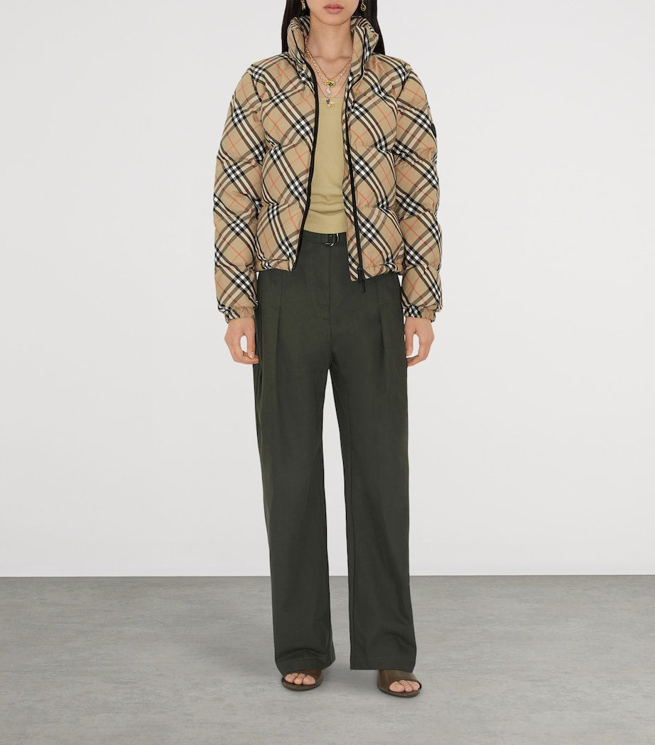 Burberry Check Ambleside Puffer Jacket