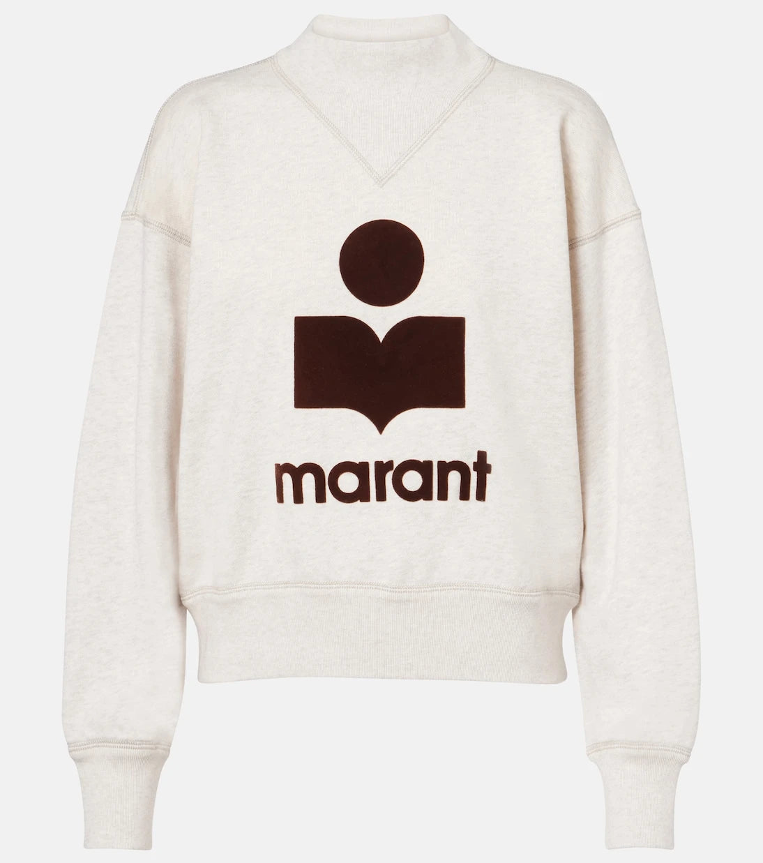 Marant Etoile - Moby logo cotton-blend sweatshirt