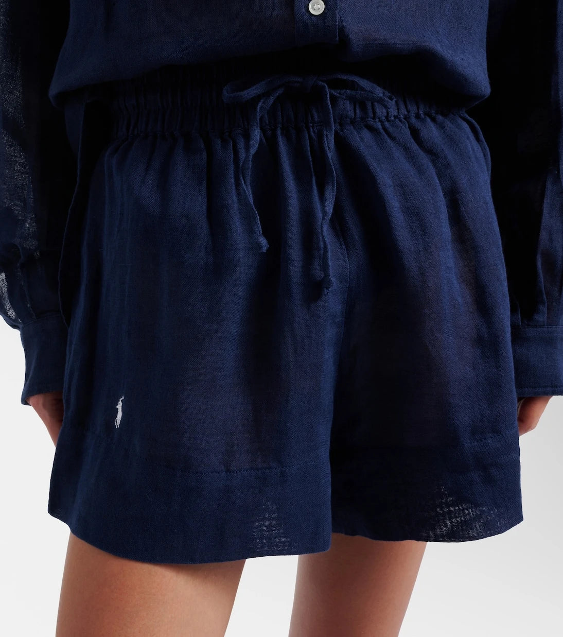 Polo Ralph Lauren - Cotton and linen shorts