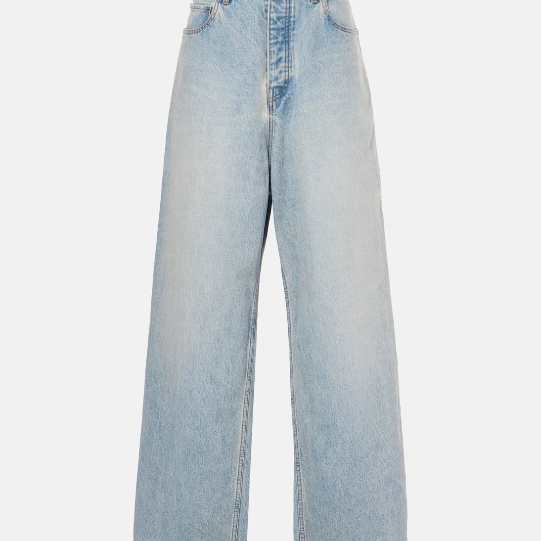 Balenciaga - Mid-rise wide-leg jeans