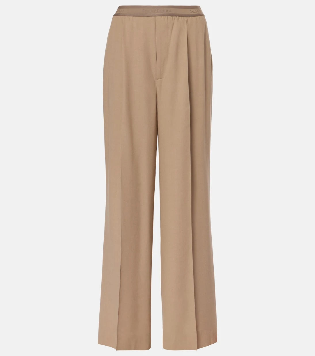 Acne Studios - Logo twill wide-leg pants