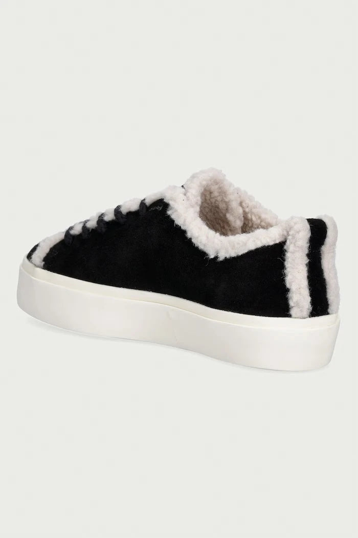 Inuikii Shearling Low kadın süet spor ayakkabı
