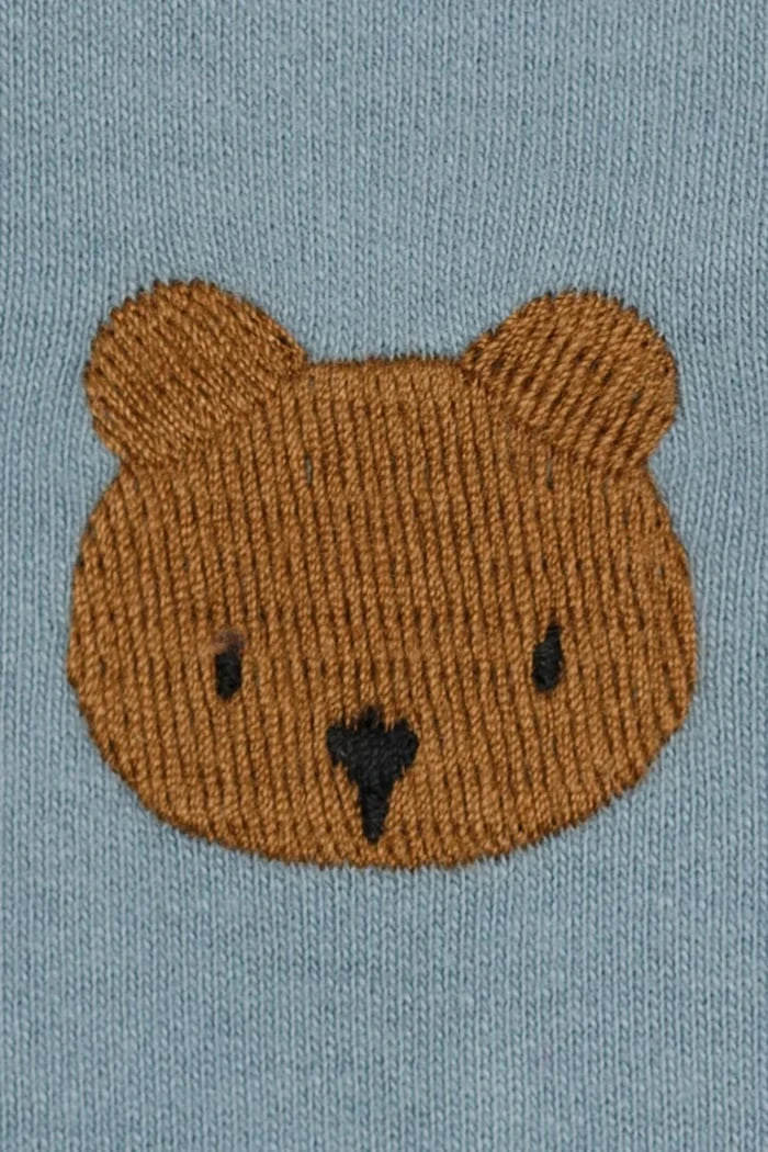 Donsje Jarne T-shirt Bear Çocuk Pamuk Tişört