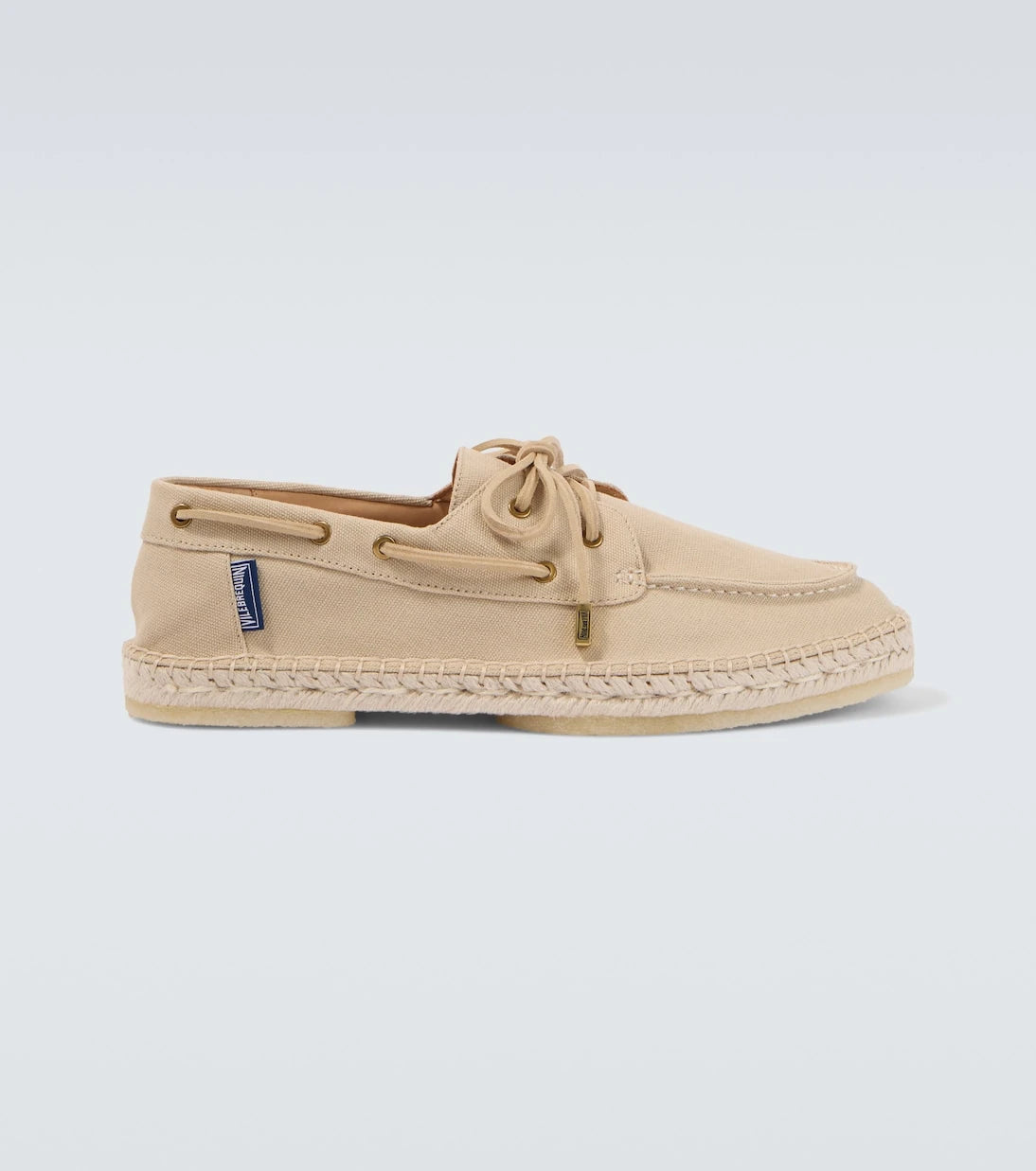 Vilebrequin - Suede-trimmed canvas espadrilles
