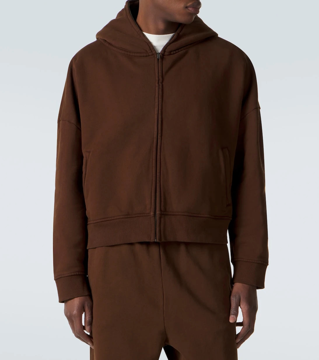 Entire Studios - Eternal Zip cotton fleece hoodie