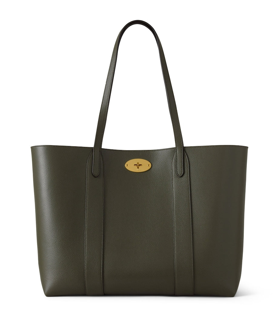 Mulberry GREEN Small Leather Bayswater Tote Bag