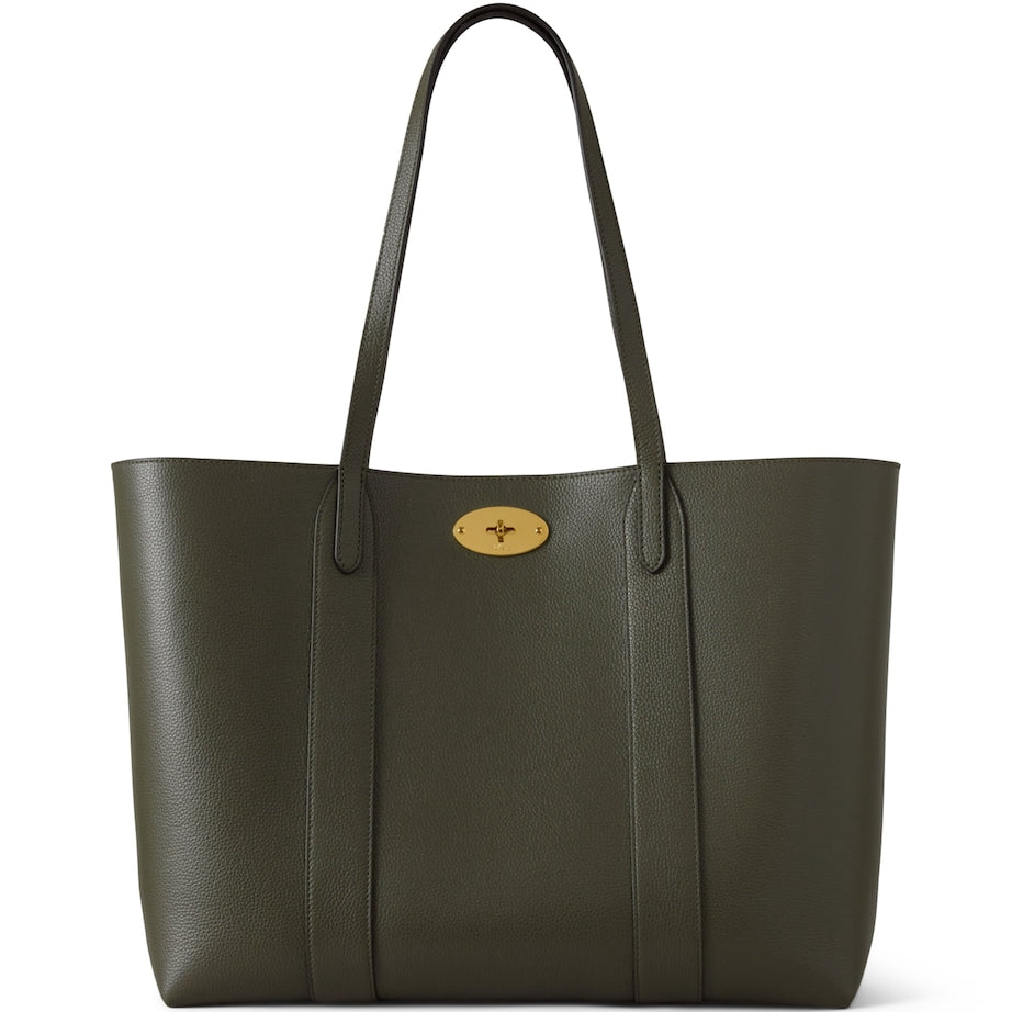 Mulberry GREEN Small Leather Bayswater Tote Bag