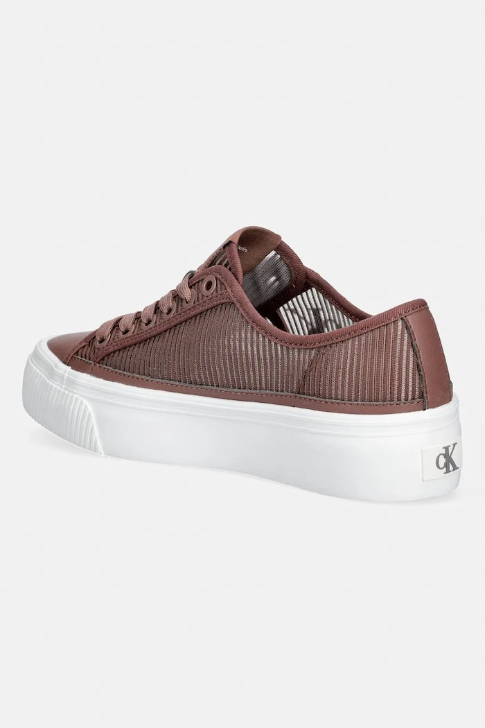 Calvin Klein VULC FLATF LACEUP STRIPED NYL маратонки дамски