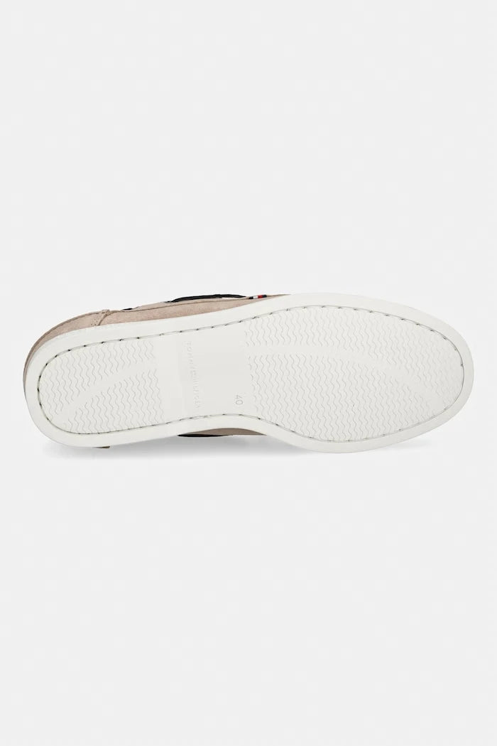 Tommy Hilfiger erkek süet mokasen TH BOAT SHOE CORE SUEDE
