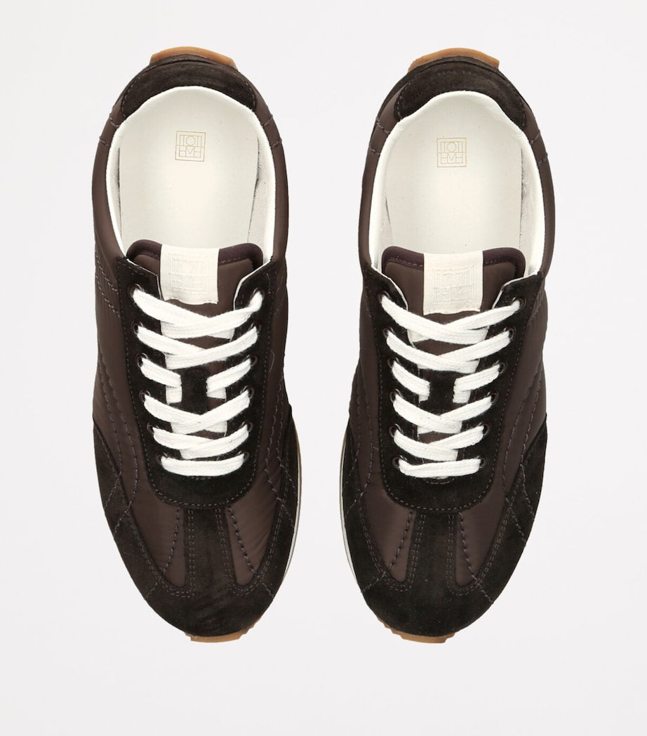 Toteme Brown Sport Sneakers