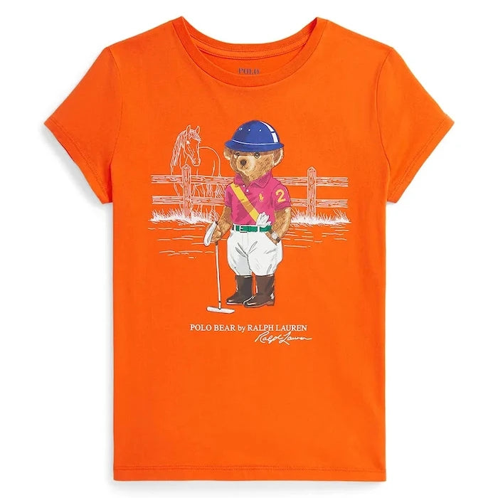 Детска памучна тениска Polo Ralph Lauren