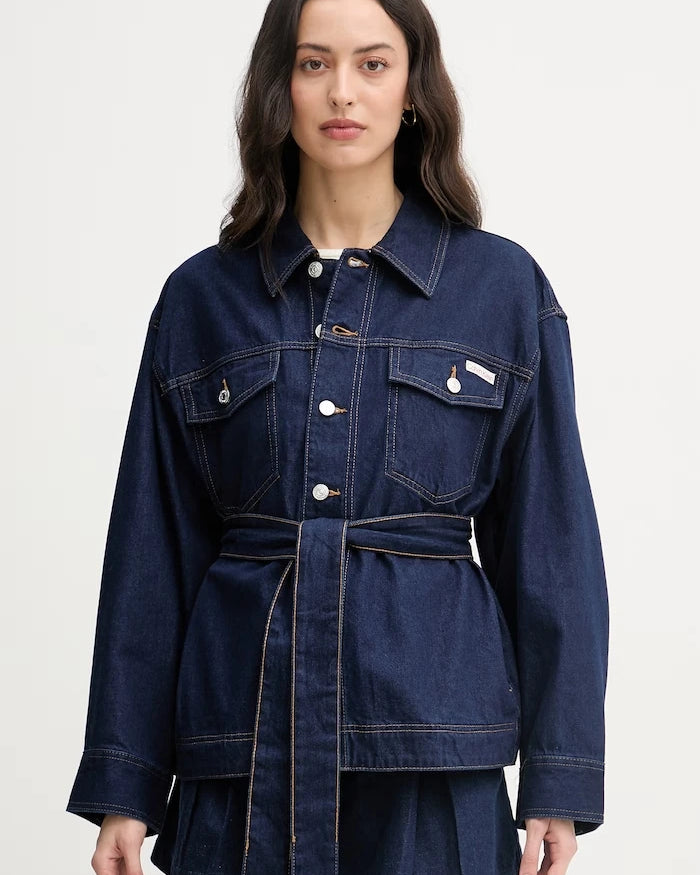 Calvin Klein Jeans kot kadın denim ceket
