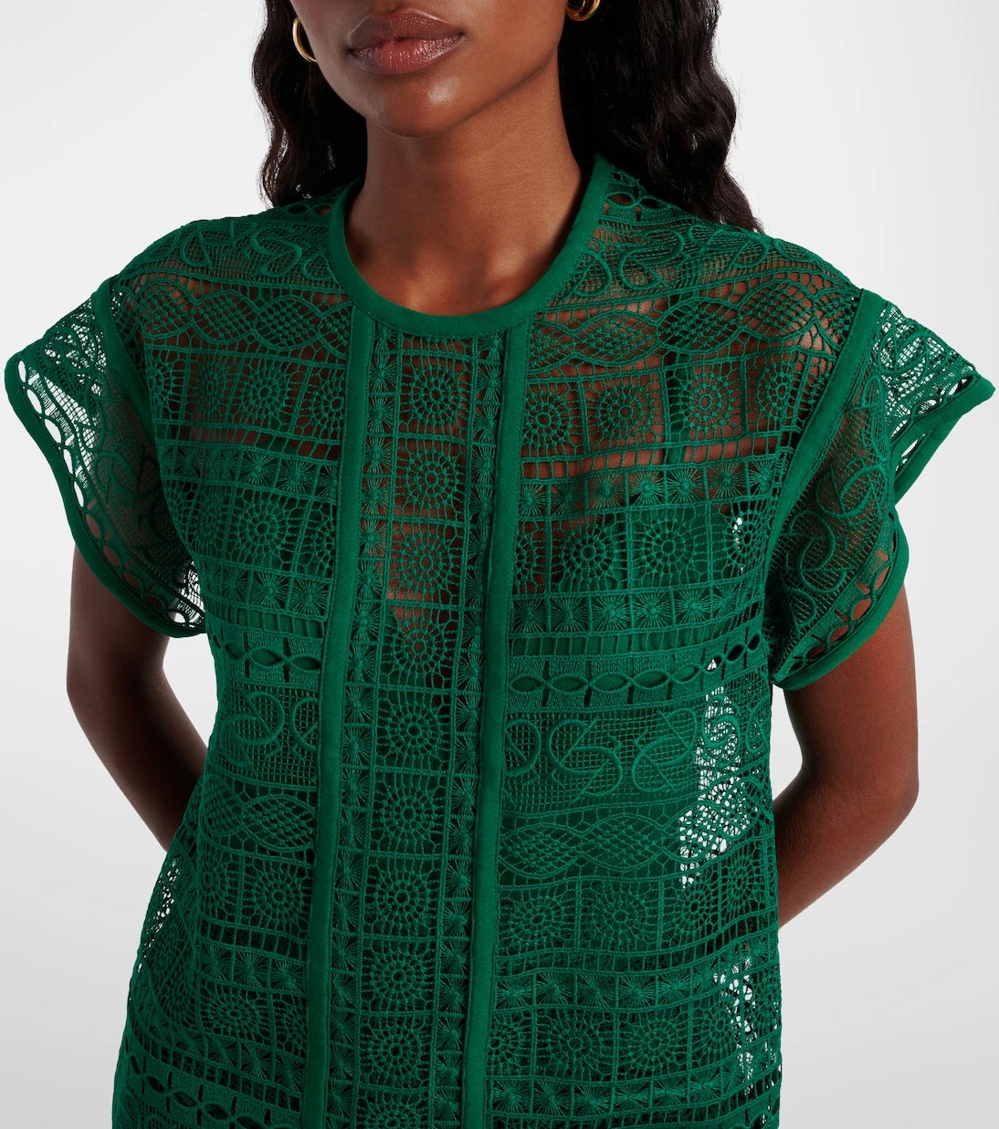 Elie Saab - Macramé top