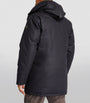 Canada Goose Navy Wool Langford Parka Jacket