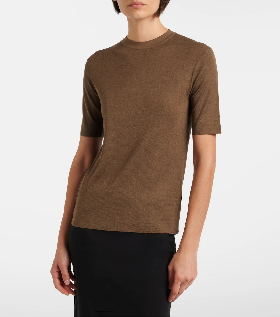 The Row - Ozzi silk-blend T-shirt