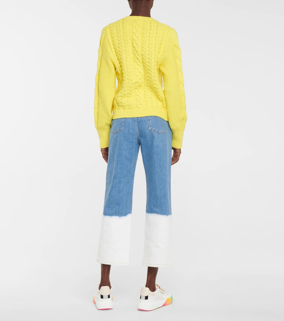 Stella McCartney - Cable-knit cotton-blend sweater