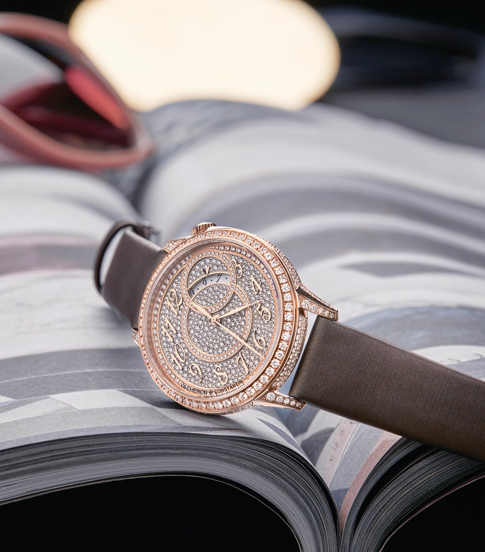 Rose Gold and Diamond Egérie Watch 35mm