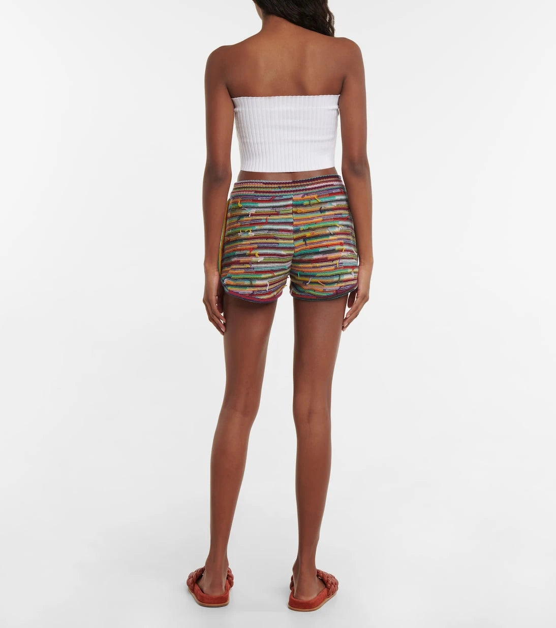 Chloé - Cashmere and wool shorts
