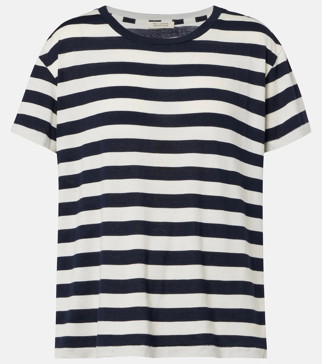 Nili Lotan - Brady striped cotton T-shirt