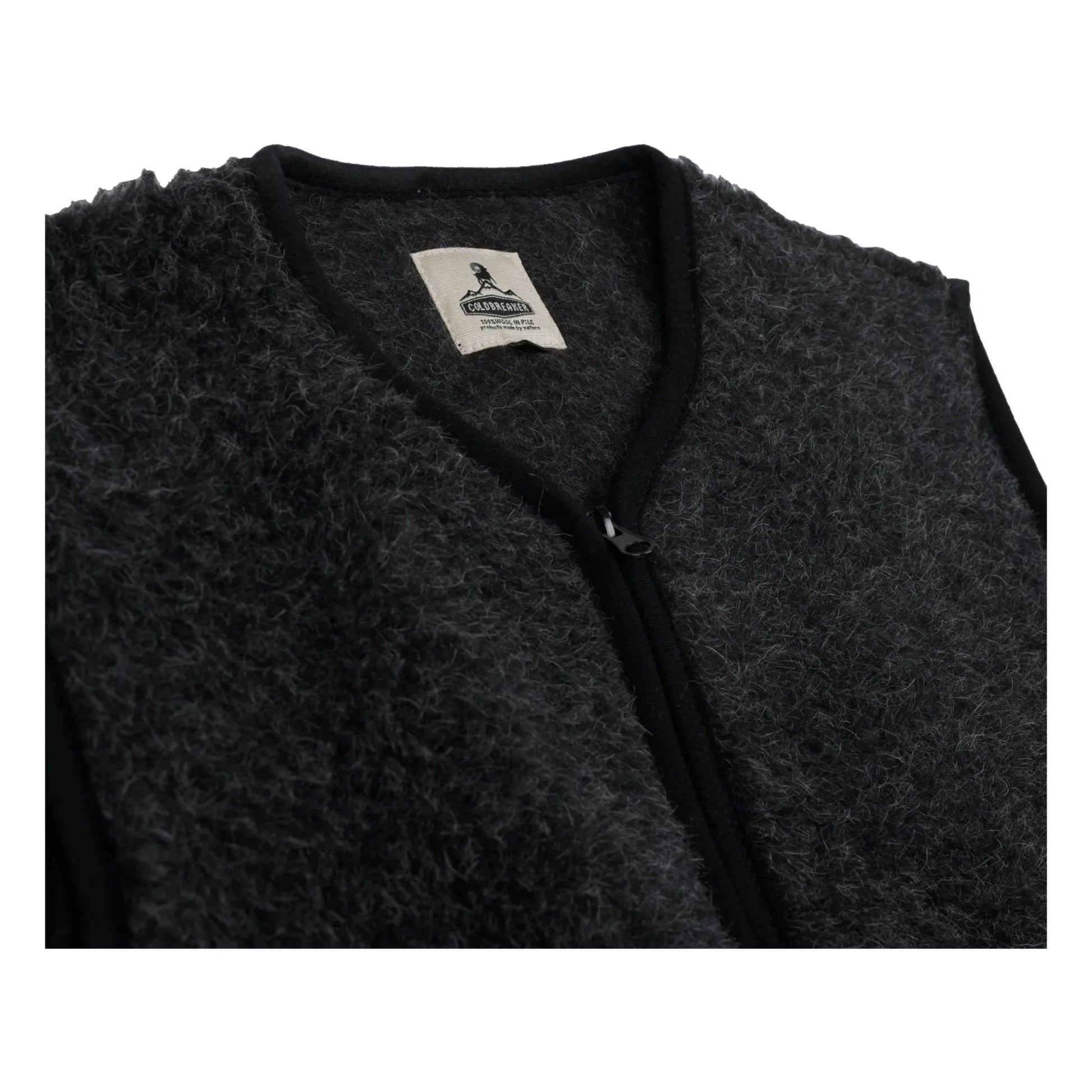 Coldbreaker - Pepitko Sleeveless Jacket | Black