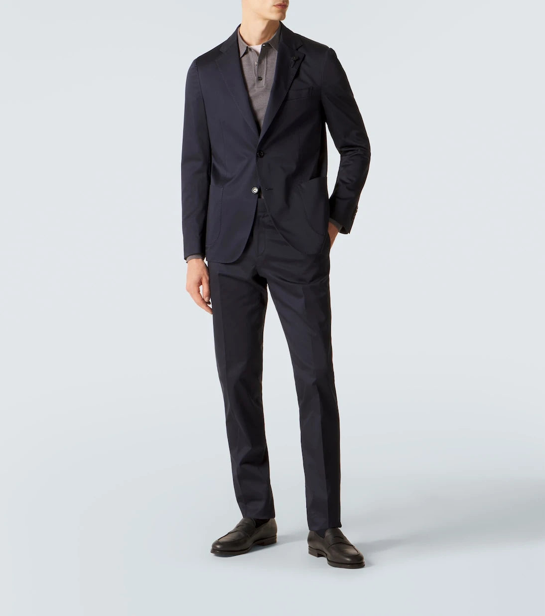 Lardini - Cotton-blend suit