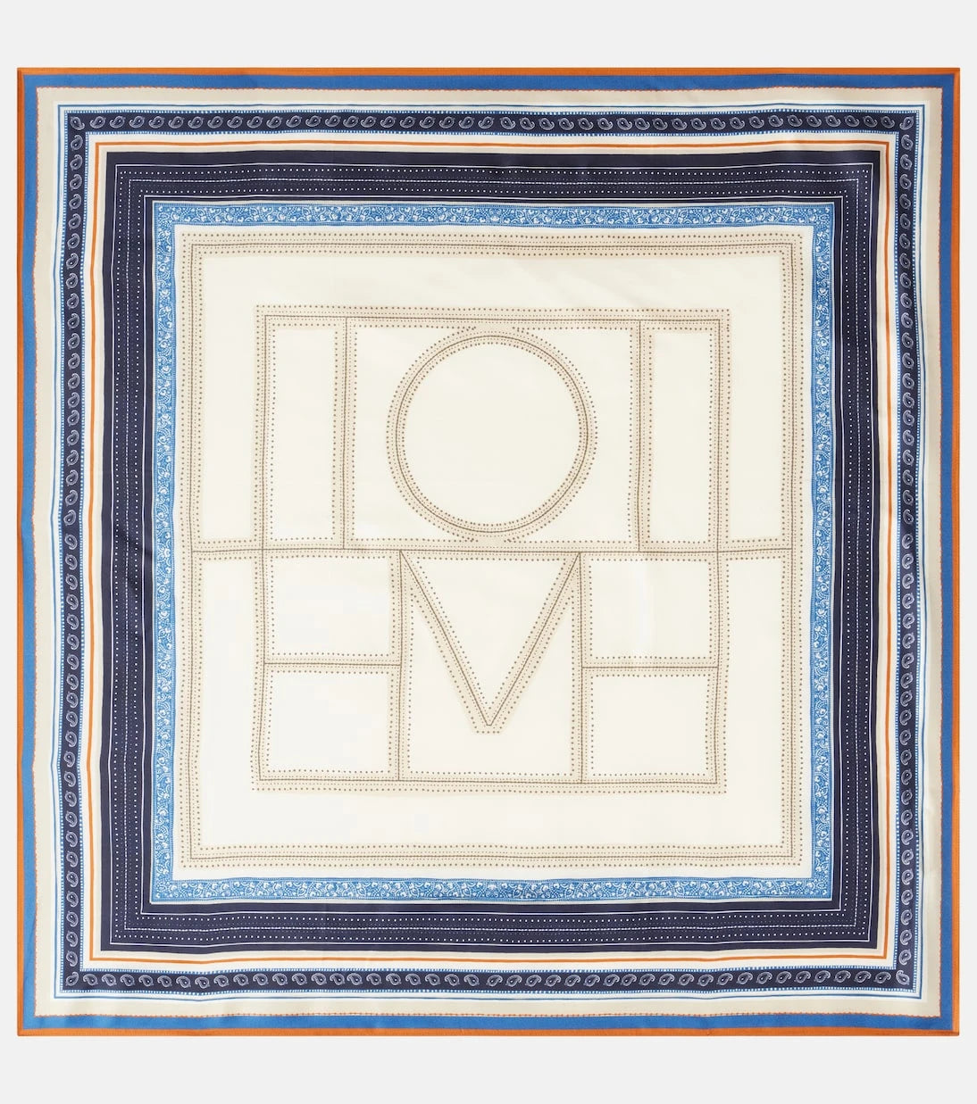 Toteme - Printed silk twill scarf