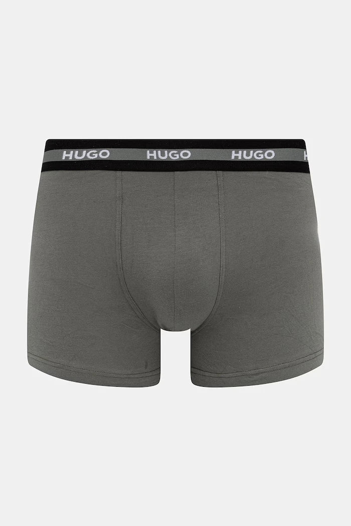 Pamuklu erkek HUGO boxer TRUNK TR PLANET DES 3'lü
