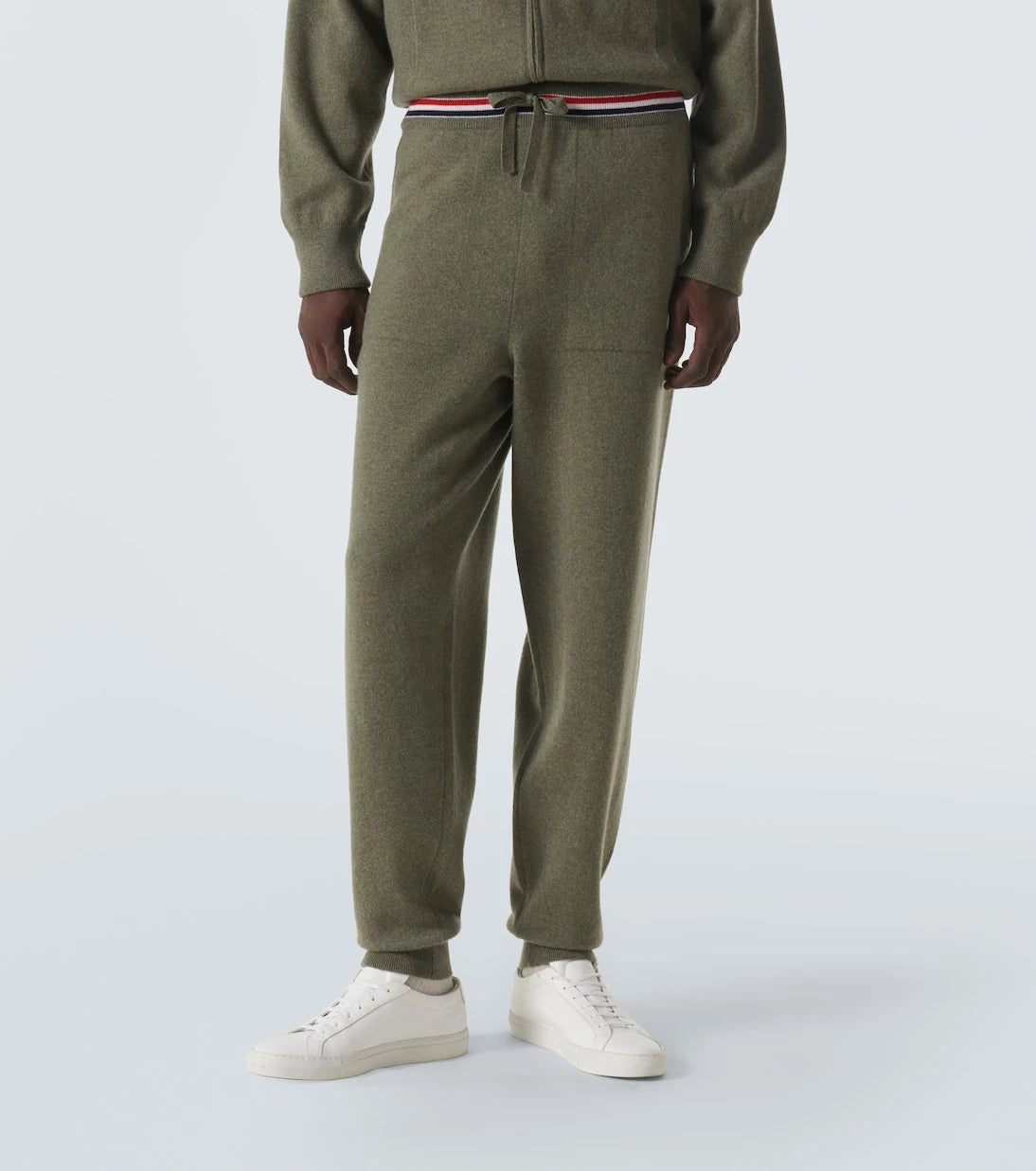 Thom Browne - RWB Stripe cashmere sweatpants