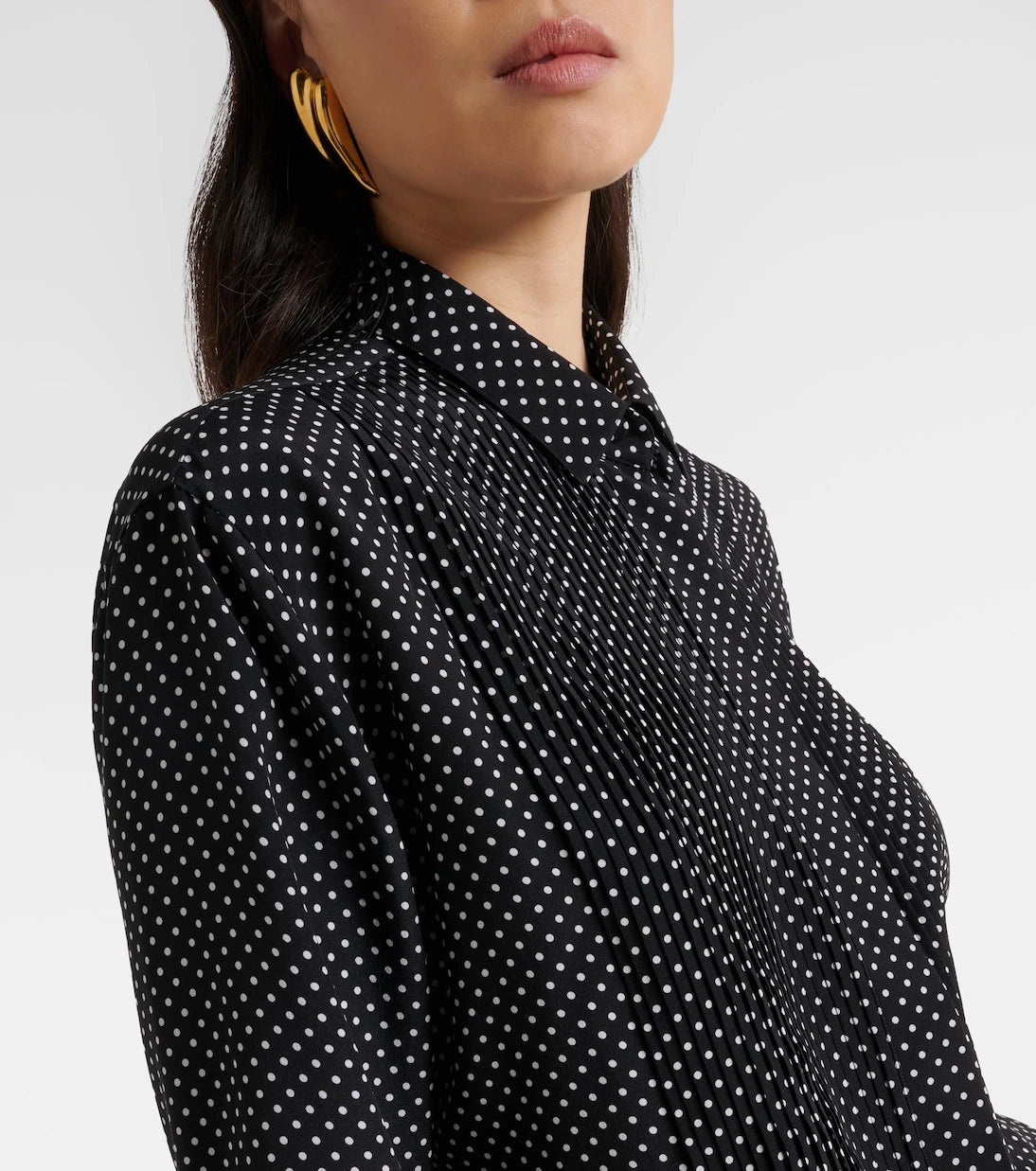 Tom Ford - Polka-dot silk shirt