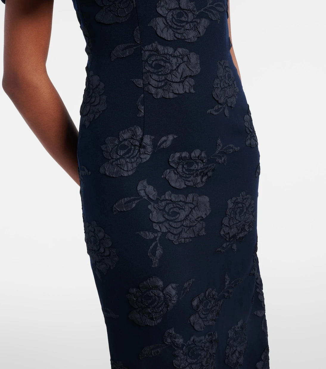 Rotate - Ruby jacquard midi dress