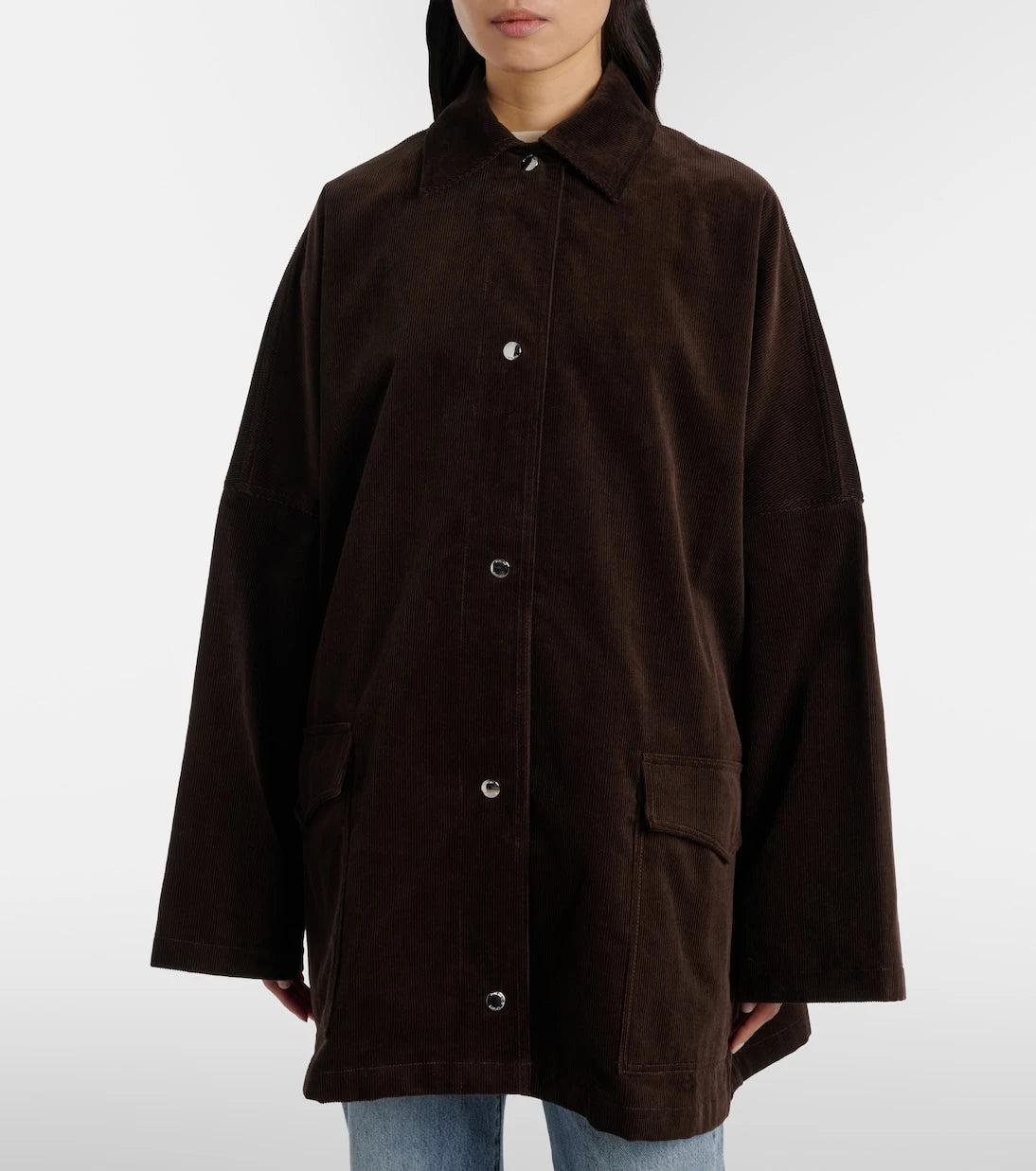 Toteme - Cord cotton corduroy overshirt