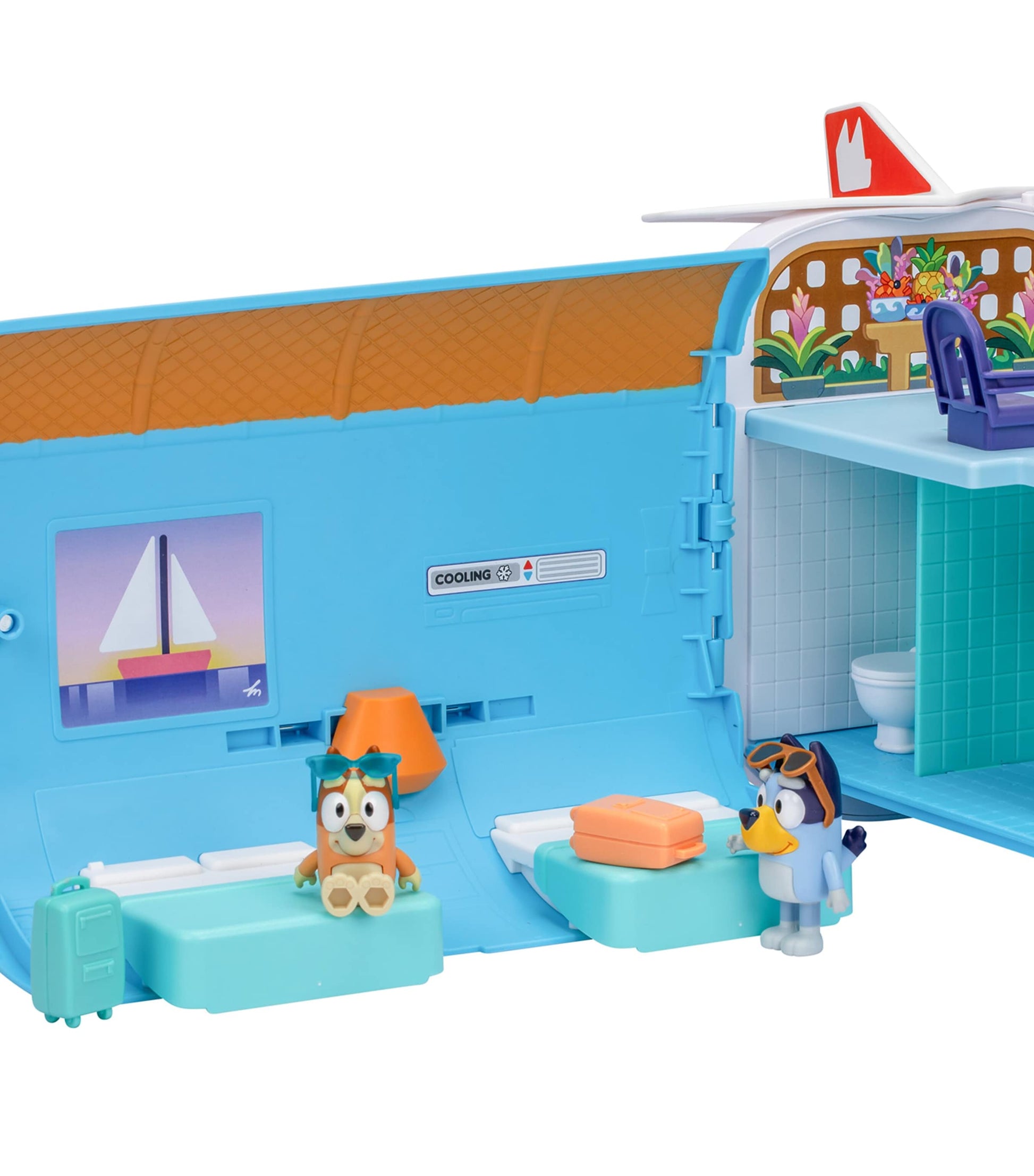 BLUEY 3-in-1 Transforming Plane Play Set