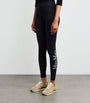 Max Mara Black Logo Leggings