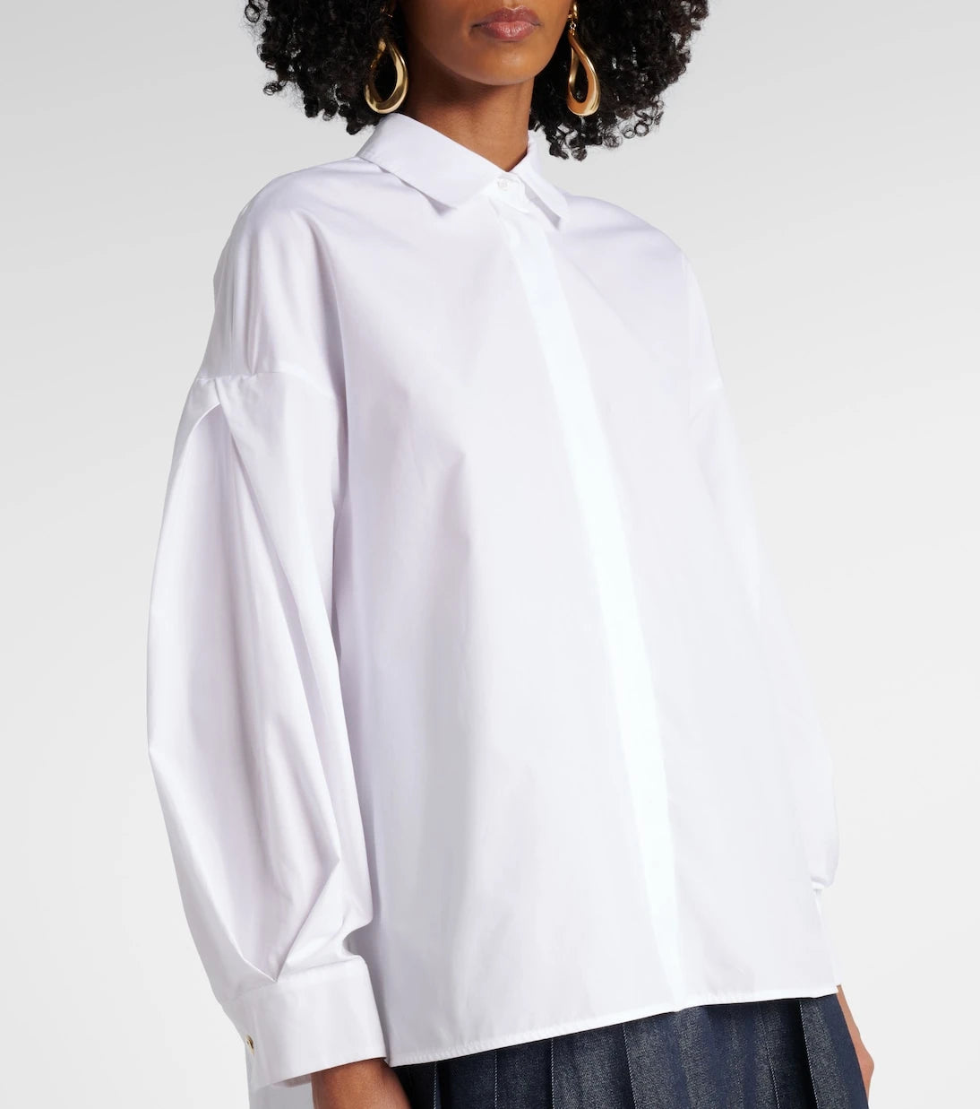 'S Max Mara - قميص قطني