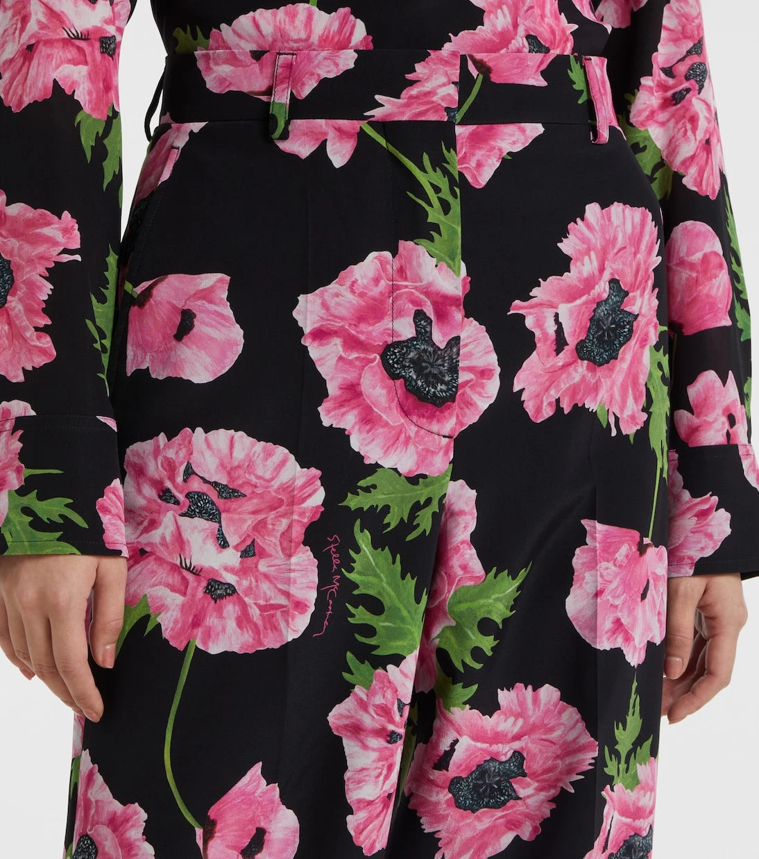Stella McCartney - Poppy floral wide-leg pants
