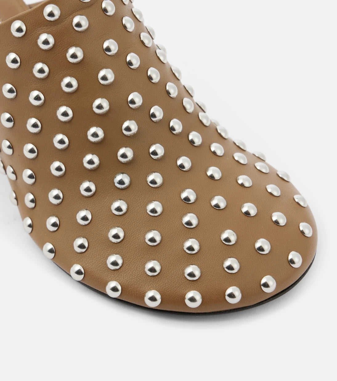 Jil Sander - Studded leather mules