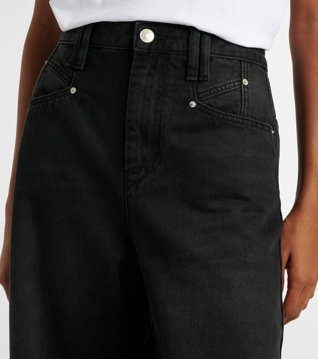 Isabel Marant - Lemony wide-leg jeans