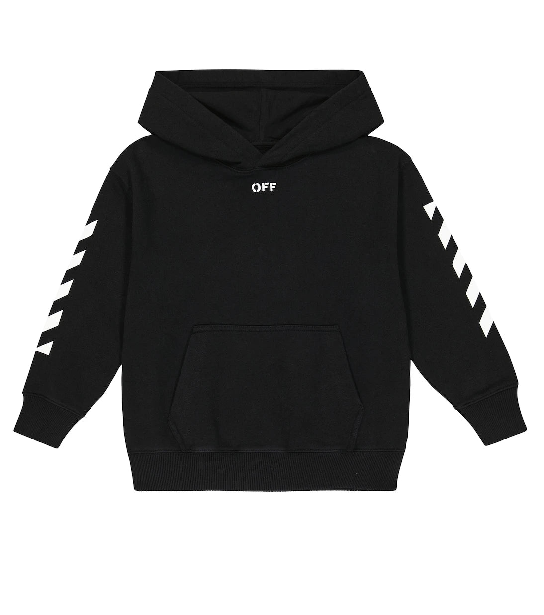 Off-White Kids - Printed cotton hoodie