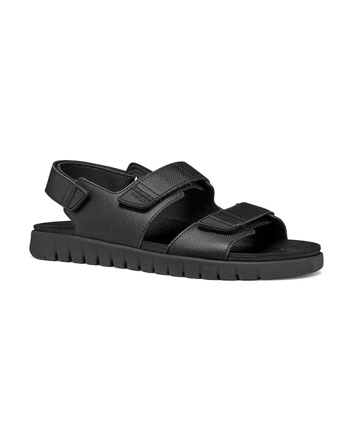 Geox U FLEXTRIDE S Deri Sandaletler