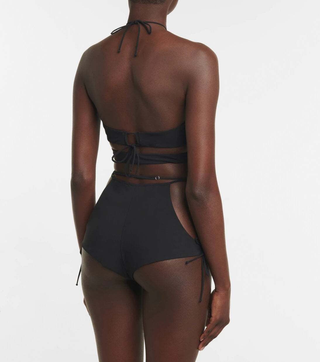 Nensi Dojaka - Cutout high-rise shorts