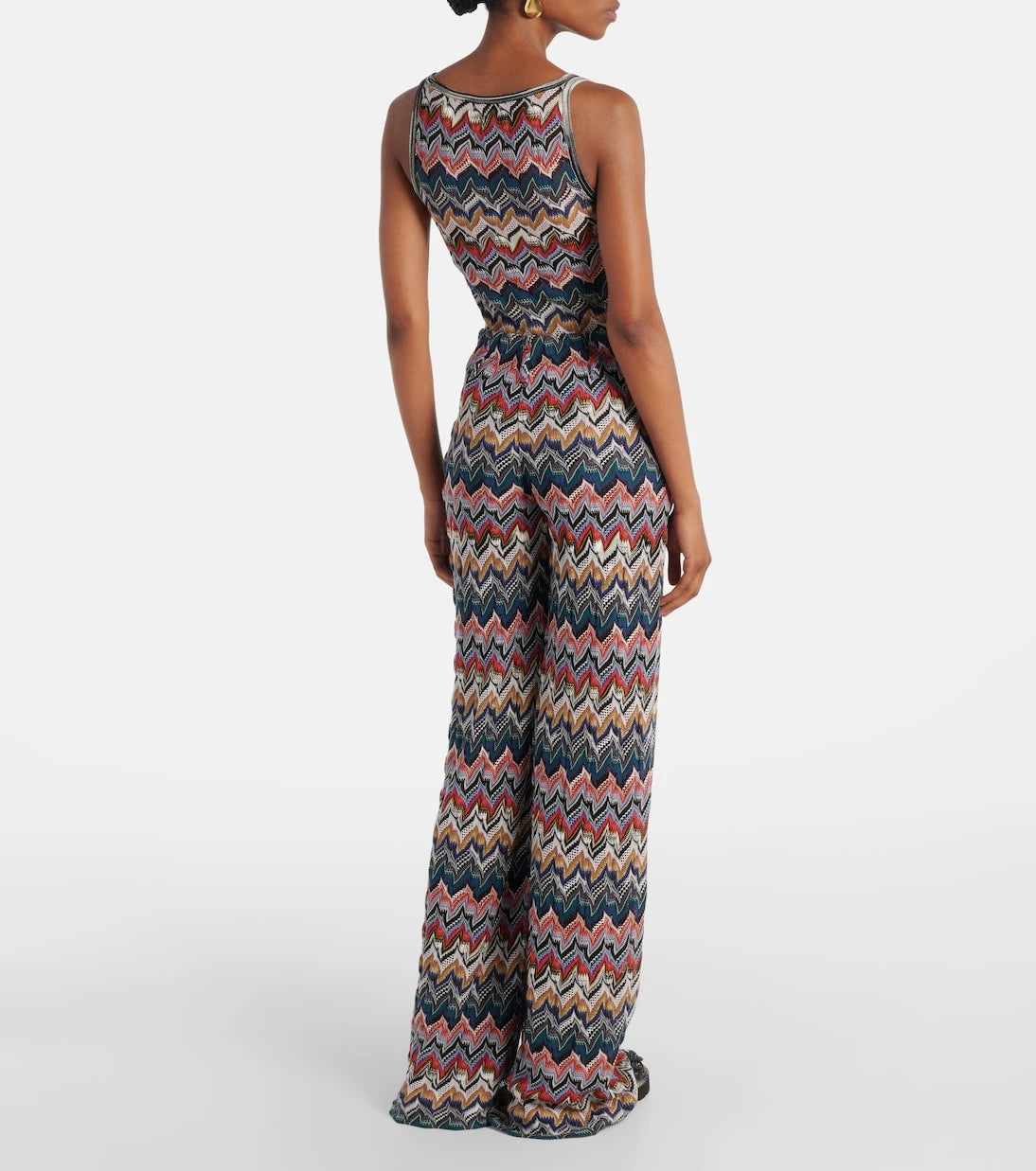 Missoni - Open-knit palazzo pants
