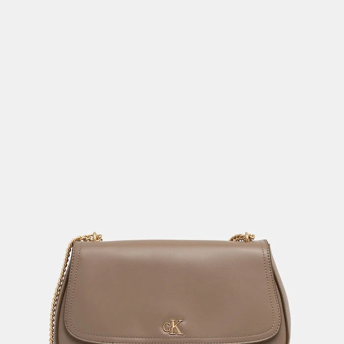 Calvin Klein чанта crossbody дамска от имитация на кожа