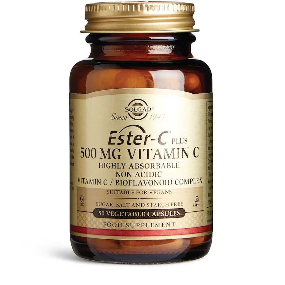Solgar Ester-C Plus Vitamin C Vegetable Capsules (50 x 500mg)