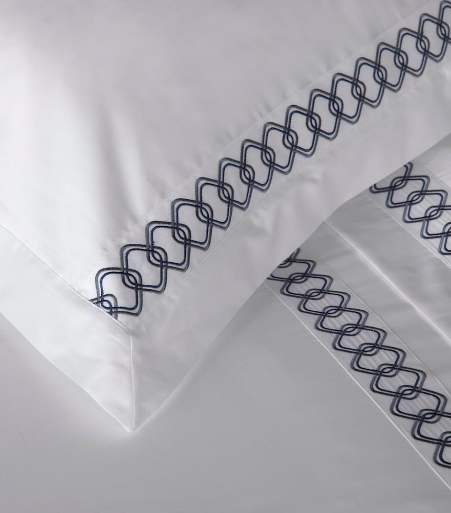 Amalia Cotton Ornato Super King Duvet Cover Set