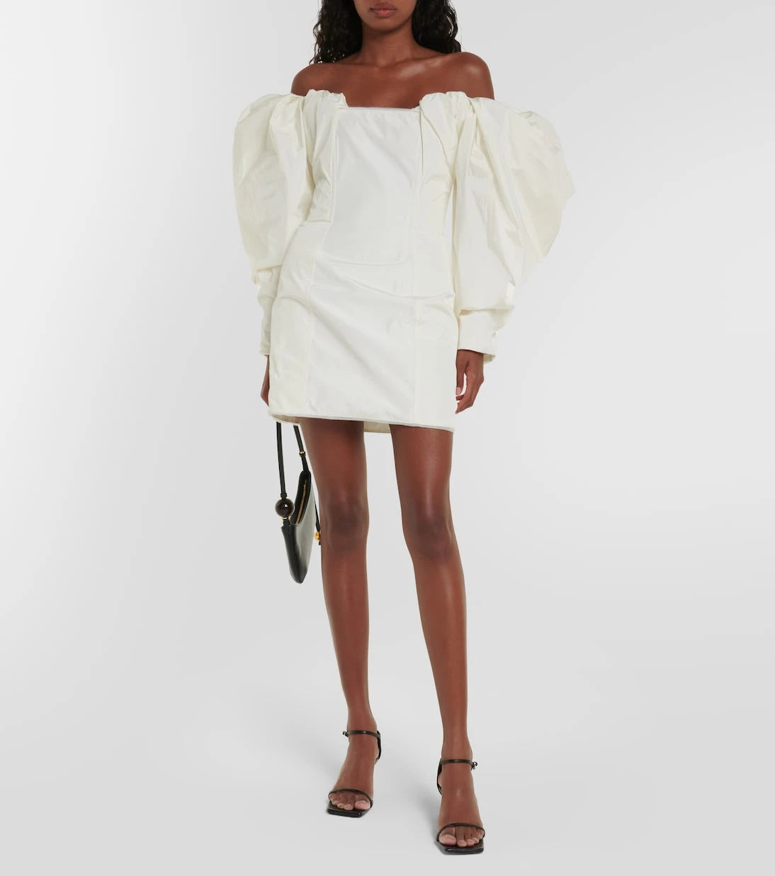 Jacquemus - Off-shoulder minidress