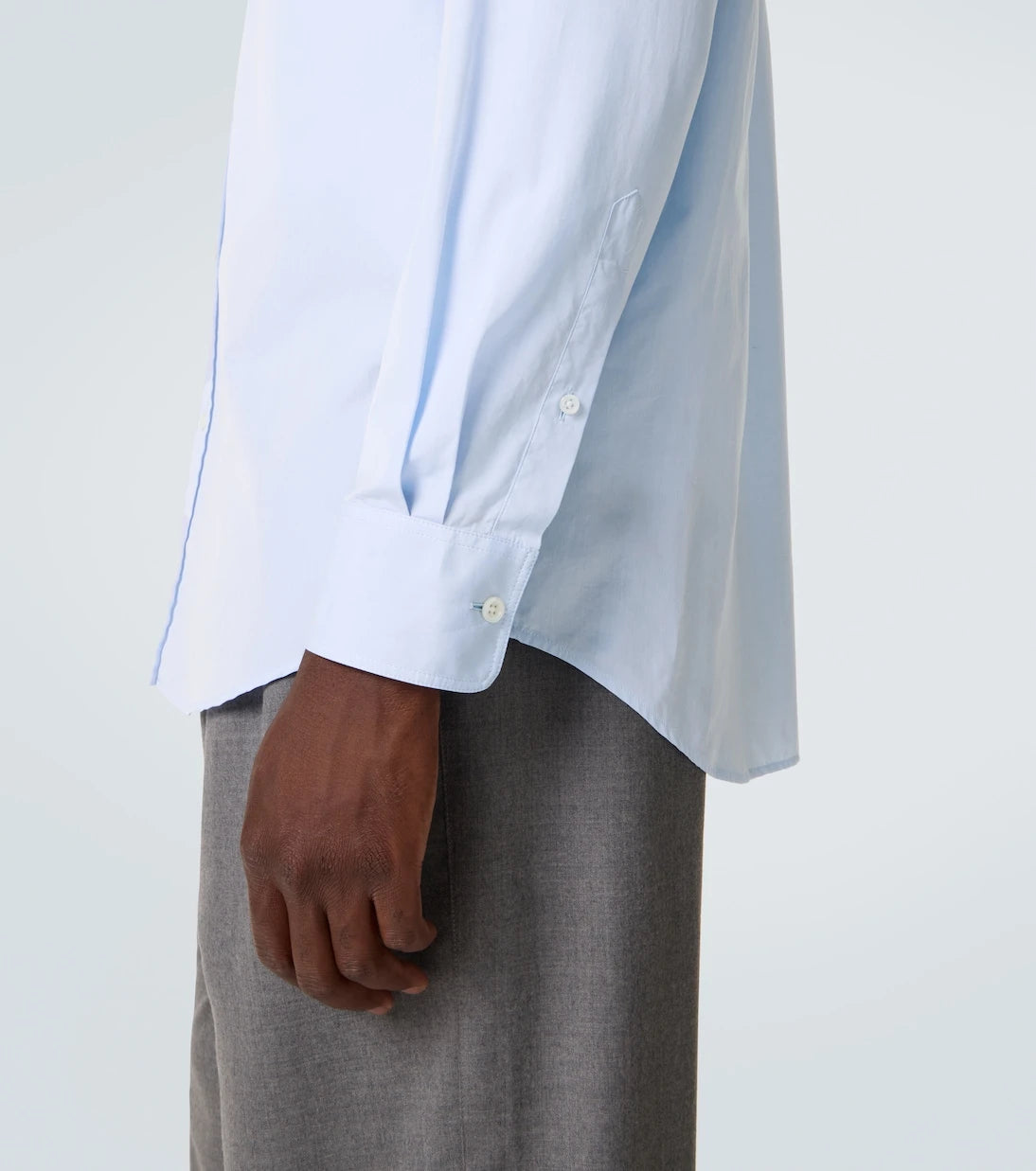 The Row - Granada cotton chambray shirt
