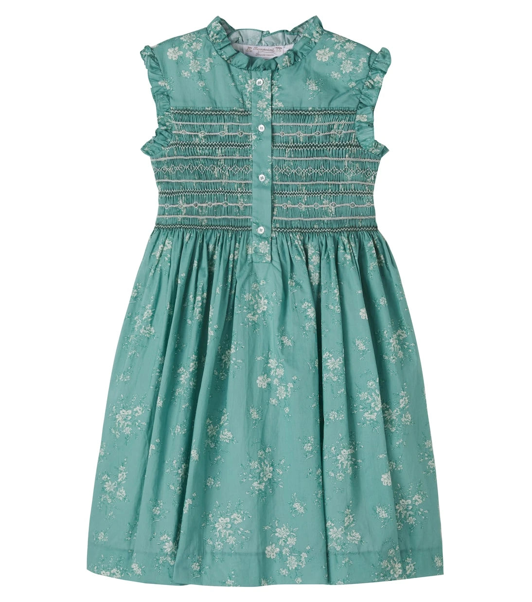 Bonpoint - Fabiola smocked floral cotton dress