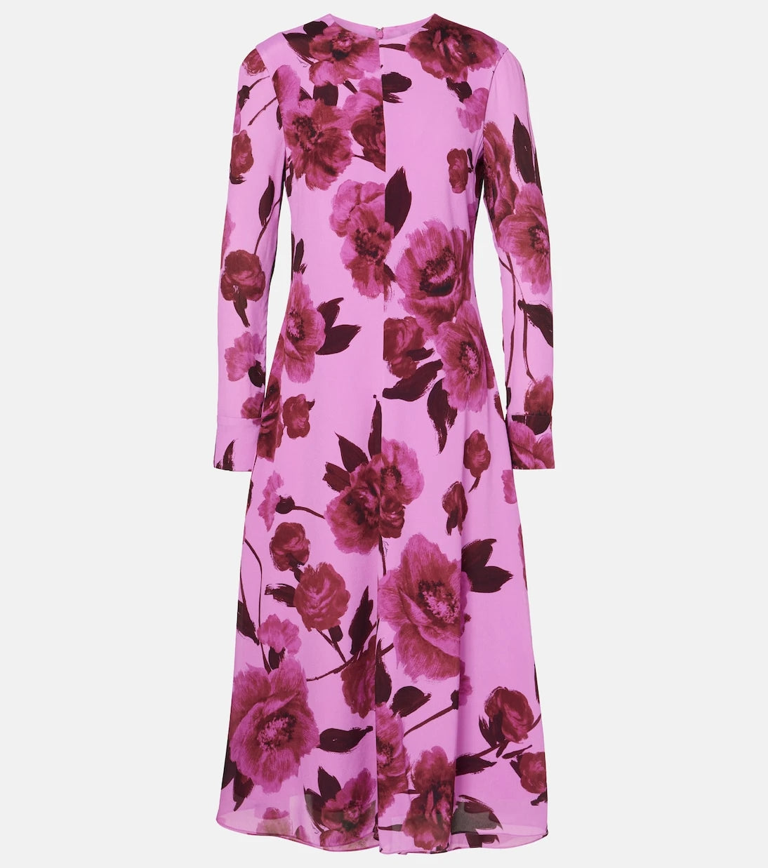 Erdem - Floral crêpe midi dress