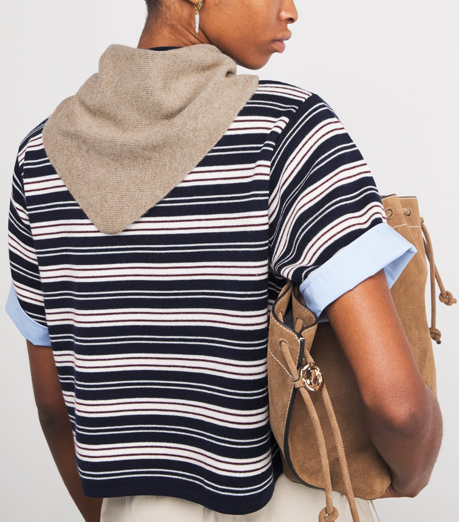 Claudie Pierlot White Cashmere Scarf