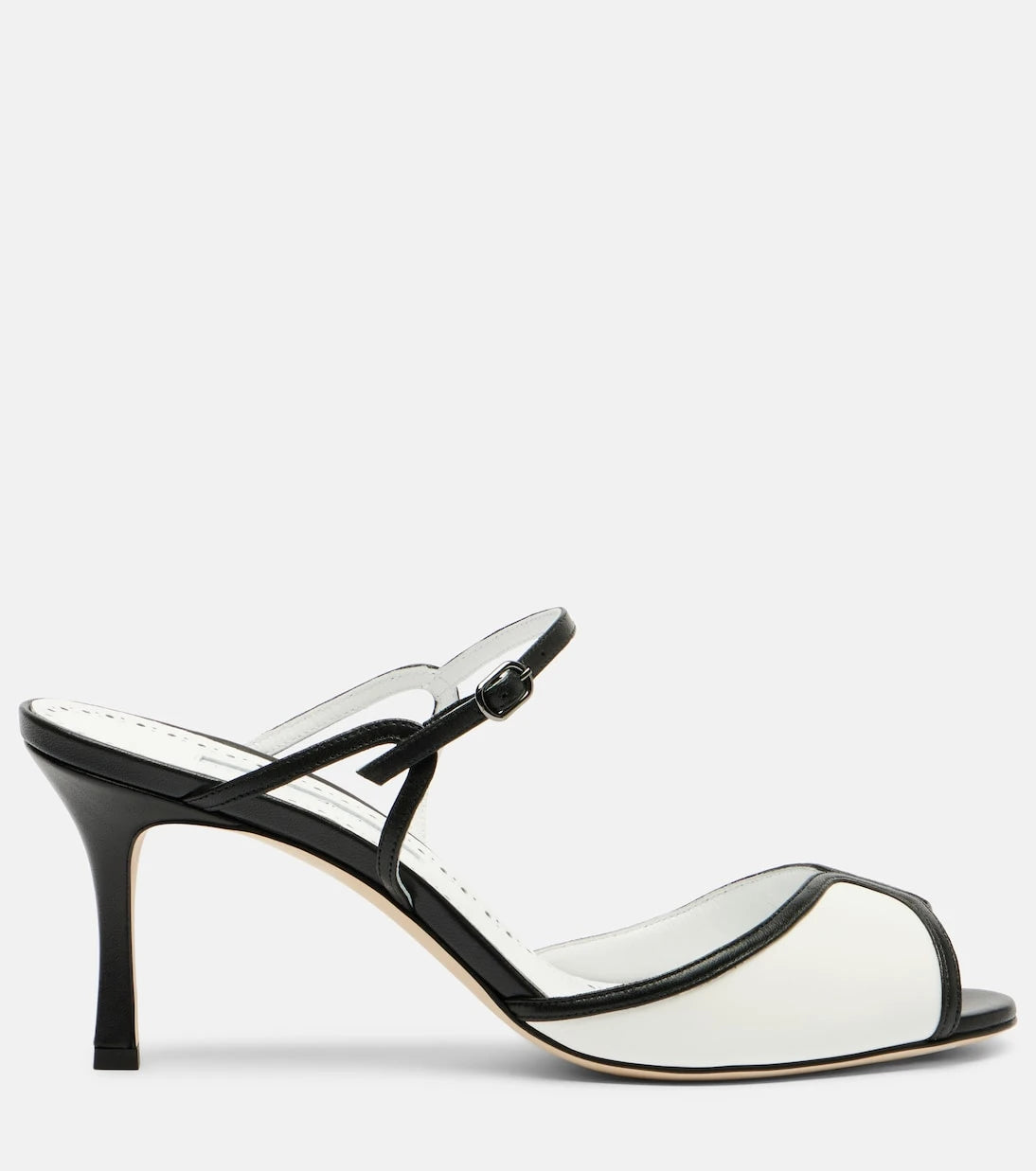 Manolo Blahnik - Versari 70 leather mules
